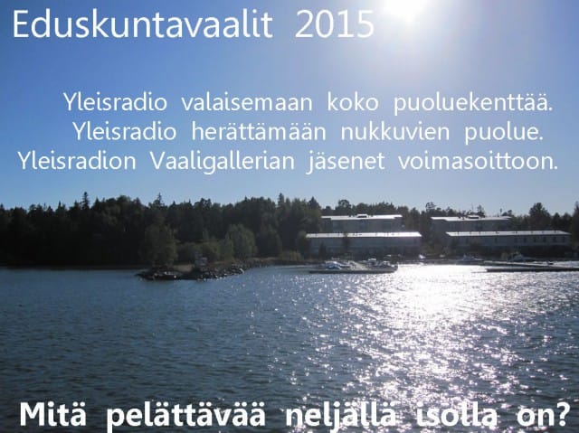 Todella pienissä puolueissa löytyy tervettä potkua.