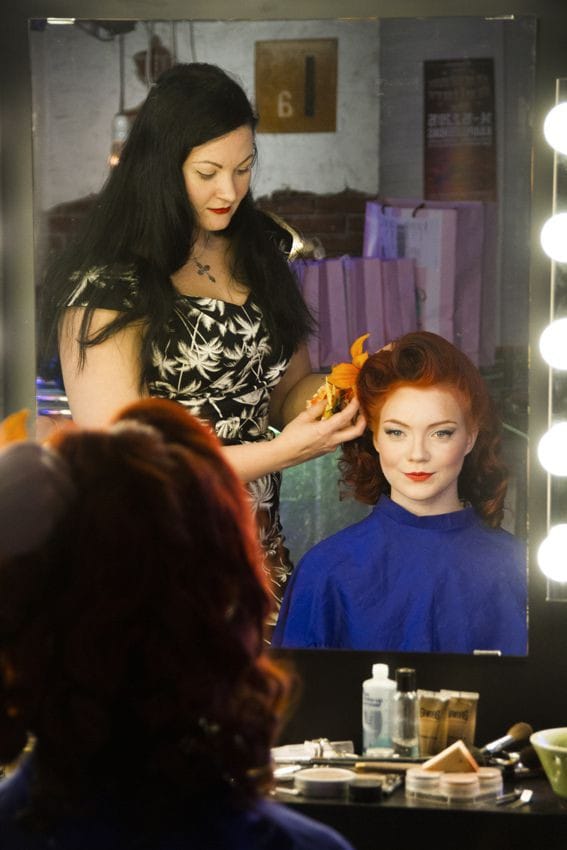 Valmiin victory rolls -kampauksen viimeistelyä