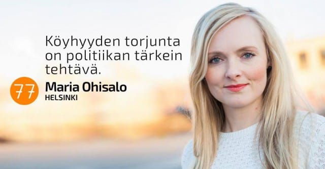 Maria Ohisalo, 77, Helsinki