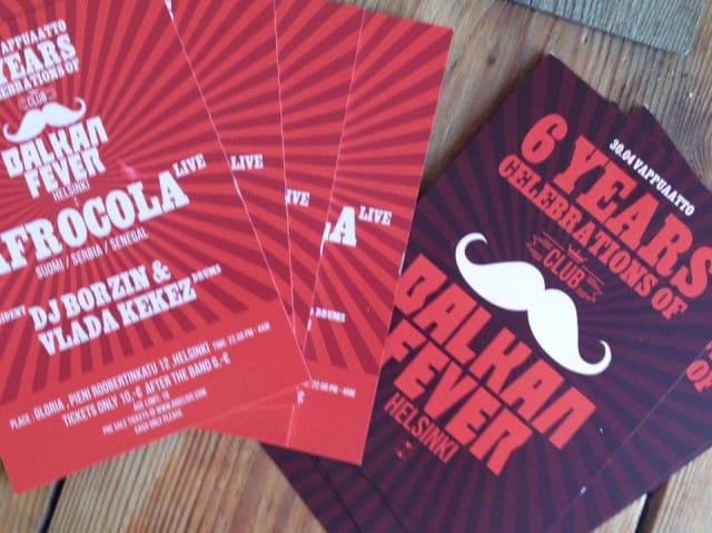 Paljon onnea kuusivuotias Balkan Fever!