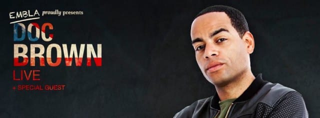 Doc Brown esiintyy Helsingin Savoy-teatterissa 10.6.