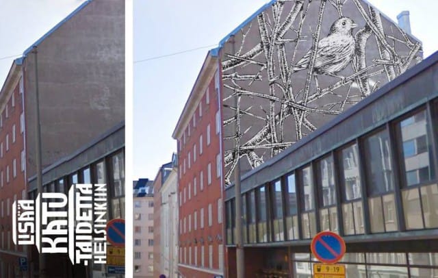 Jukka Hakosen luonnoksen mukaan Kulmavuorenkadulla Kurvissa voisi näyttää myös tältä.