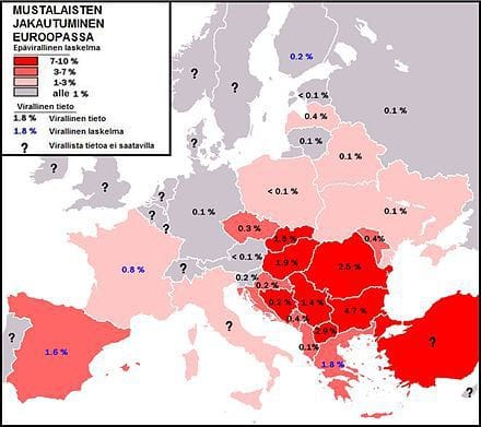 Romaniassa pääväestö on romanialainen, romani on Romaniassakin vähemmistökansa.