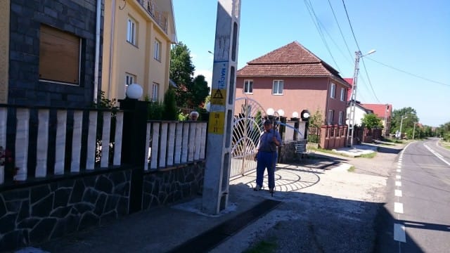 Viikate on käytetty ja näkyvä työkalu Romaniassa.