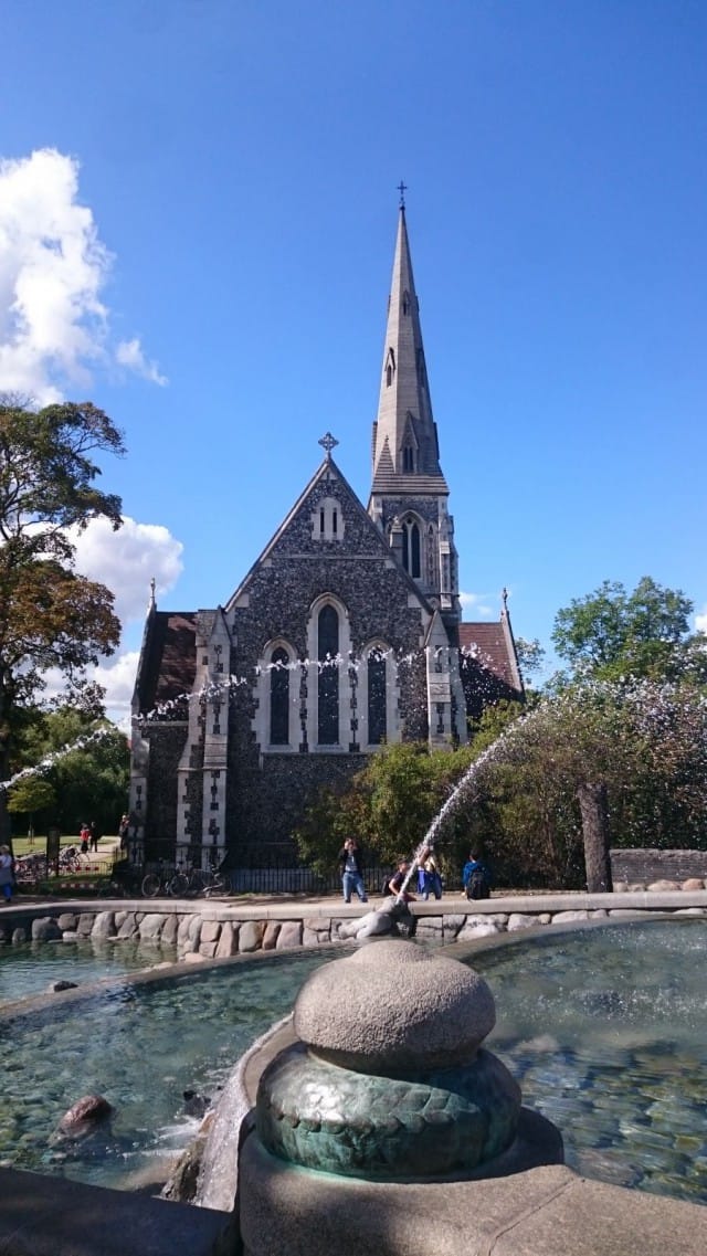 Linnan kirkko. Kööpenhamina. Sony Xperia Z3.