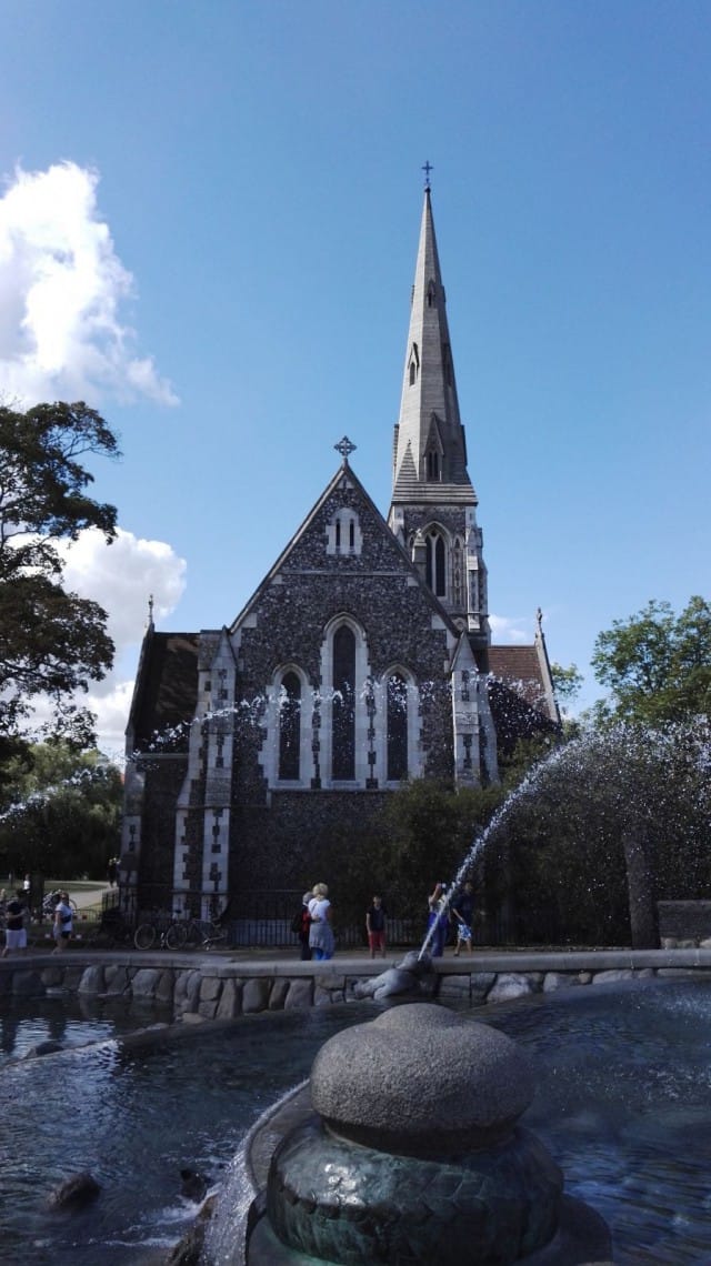 Linnan kirkko. Kööpenhamina. Huawei Honor7.