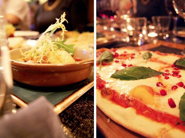 Krogin tapakset ovat ihania, pizza ihan okei