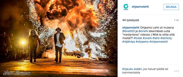 Lahden Ohjaamossa ollaan mukana musavideotuotannoissa Brädin ja Cheekin kanssa, hoidetaan erikoisefektejä Stunt Freaks Teamille ja hengaillaan muidenkin räppäreiden ja Tube-tähtien kanssa.