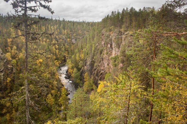 2. sija: Oulangan kanjoni Sallassa.