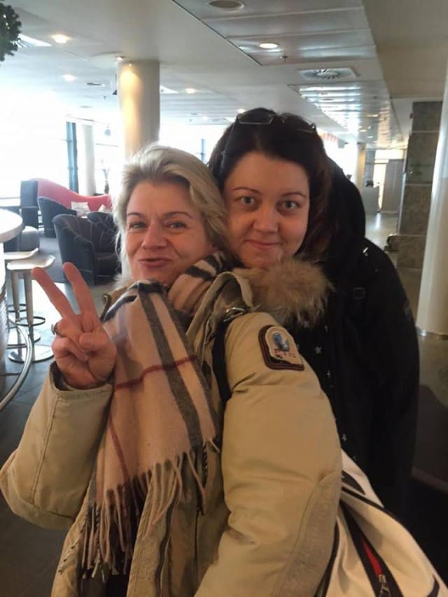 Upeat ystävykset ennen kurssia