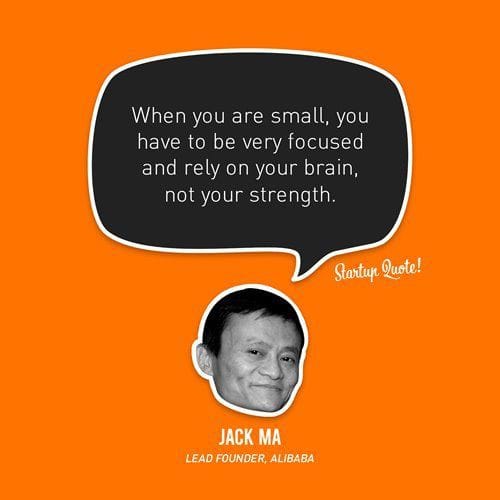 Alibaban perustaja kehoittaa käyttämään älyä voiman sijaan.