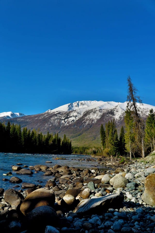 Kanas lake China, Xingjiang