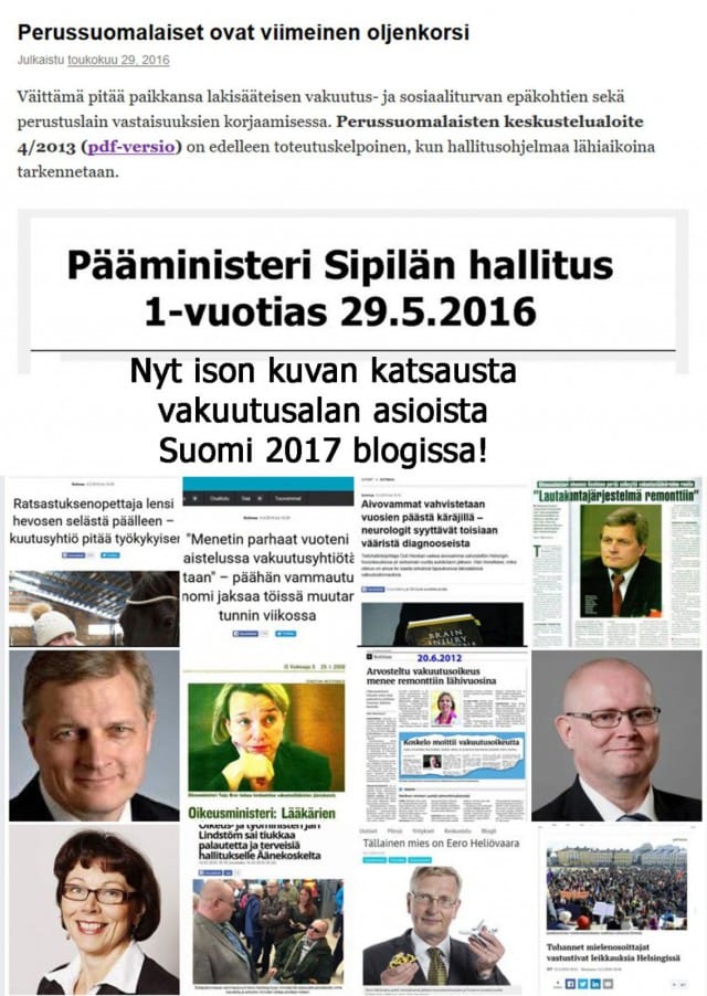 Tässä muutamia aiheen alueen avainhenkilöitä.