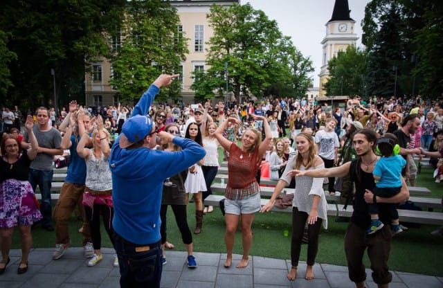 Viime vuonna Puistoreggaessa yleisöä tanssitti Puppa J.
