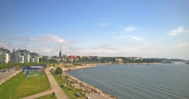 Löylyn kattoterassilta näkyy kauas