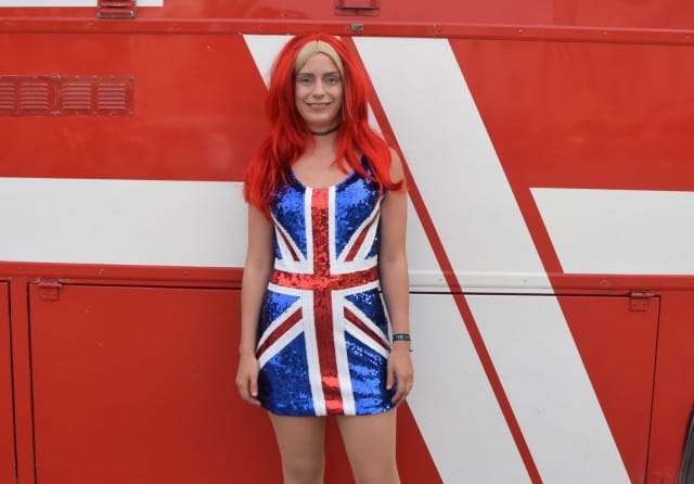 Spice Girlsin Gerikään ei halunnut missata festareita.