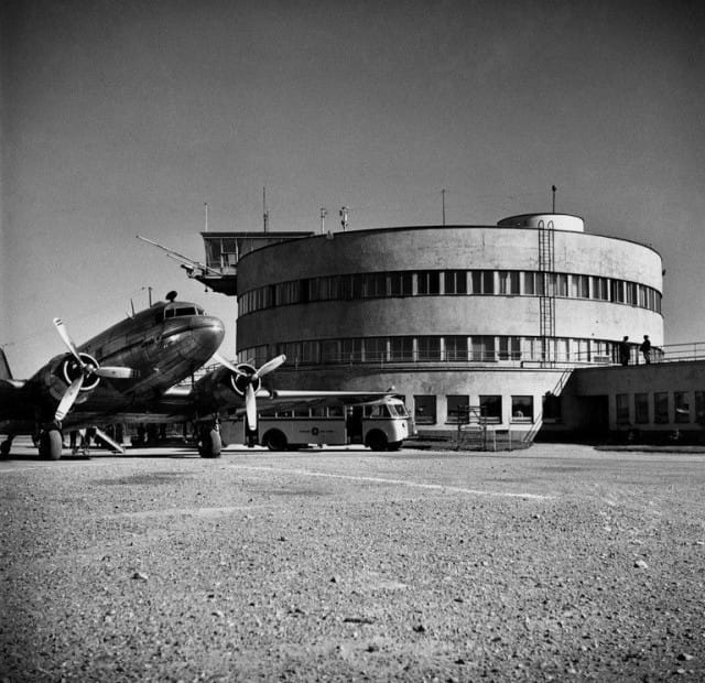 Malmin lentoasema 1949.