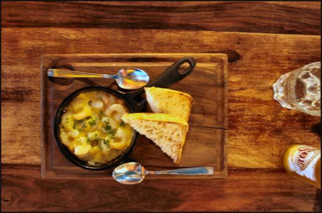 Rapuja appelsiiniliemessä