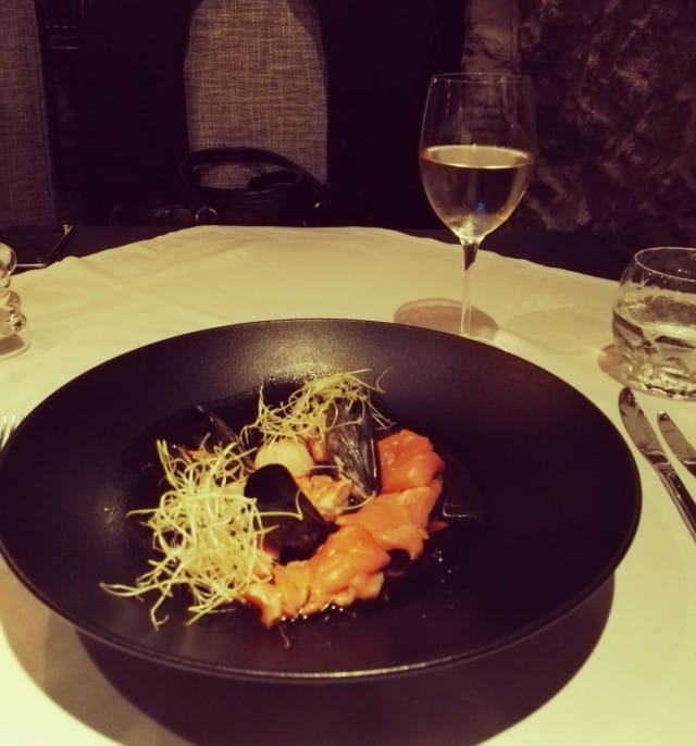 Seafood platter ja Marlborough Sauvignon Blanc