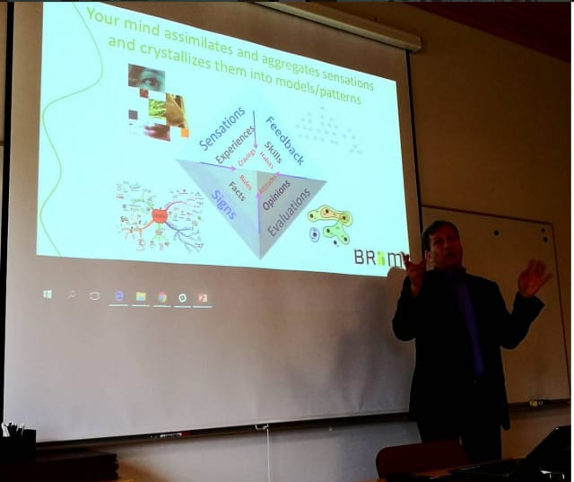 Reidar Wasenius käy aivojemme rakenteita, malleja, patterneja ja muistisääntöjä läpi.