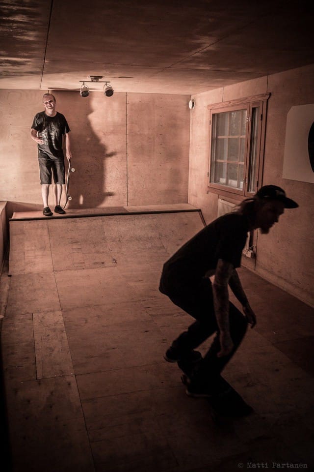 Havumäen kellari on pelkkää ramppia.