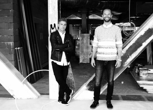 Matti Sarkkinen ja Anders Westerholm.