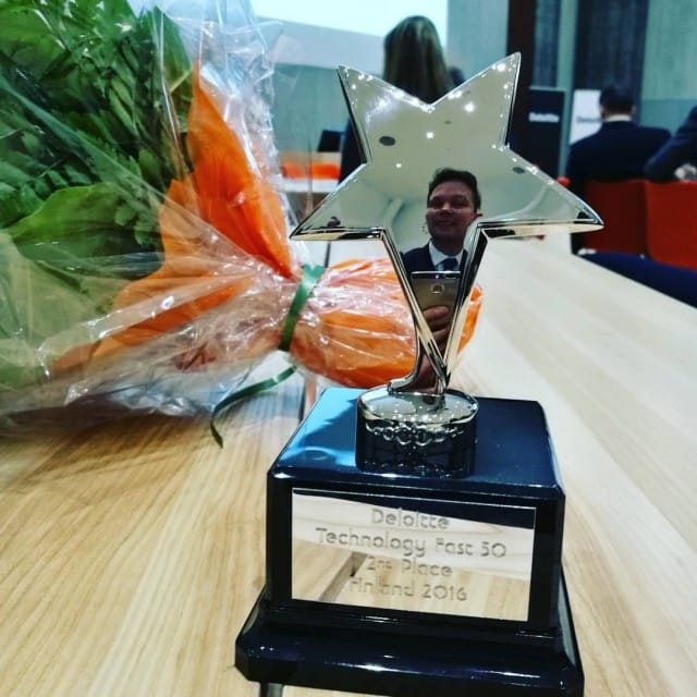 City Digital on Suomen toiseksi nopeiten kasvanut yritys Deloitte Fast50 -kilpailussa.