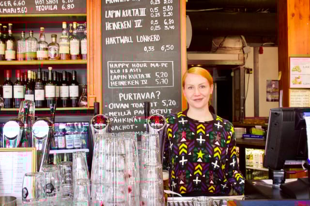 Oivassa on Saara Kunnaalan mielestä paitsi hyvä lounas, myös loistava tunnelma.