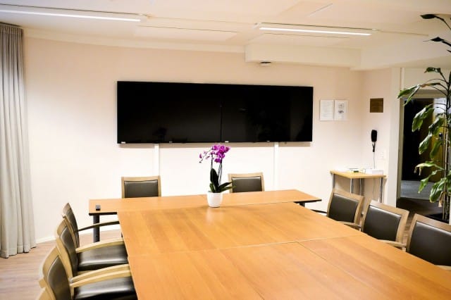 Tiloja löytyy myös pienryhmäkäyttöön.