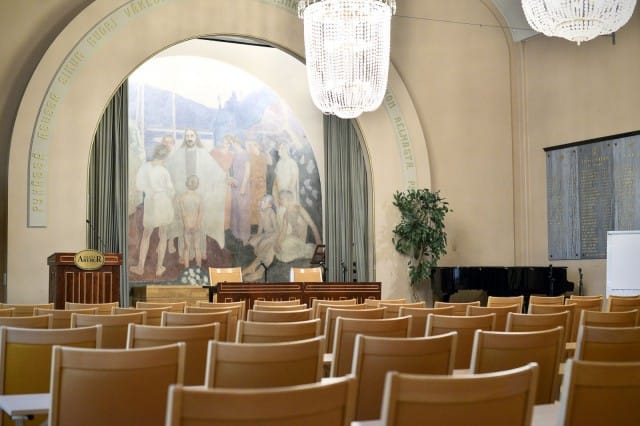 Tiesitkö, että Hotel Arthurin sisällä on kirkko?