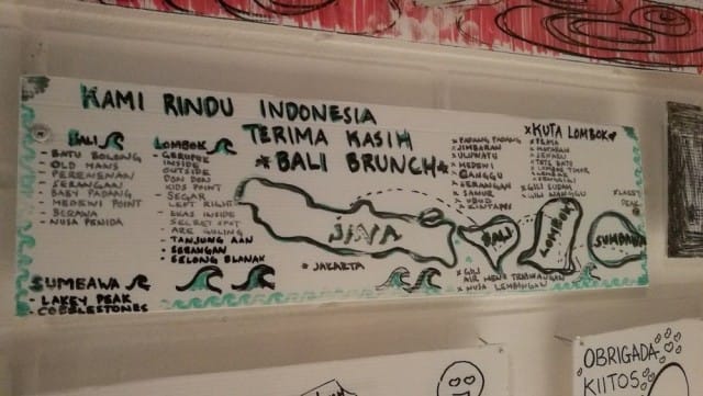 Tämän tehneet puolestaan olivat kiertäneet Balin läpikotaisin ja kirjoittivat vierailemansa paikat ylös.