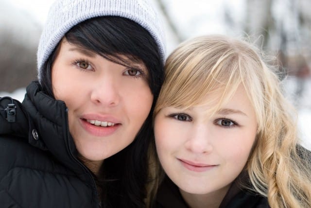 Pöpsyt eli Tiia(vas) ja Emily (oik). Kuva: Matti Vaittinen, 2007