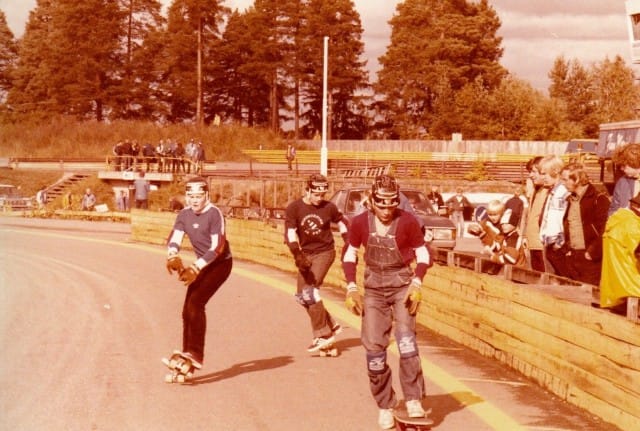 Suomalaista skeitti-swägiä.