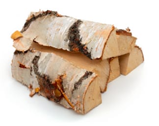 Vertauskuva: koivuhalkoja