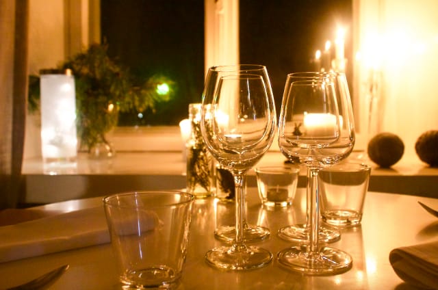 Vinterin talvi-illallinen nautittiin tunnelmallisessa Lapinlahdessa.