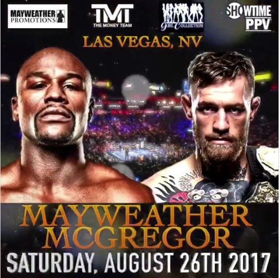 Megaottelu Mayweather vs. McGregor 26.7.2017