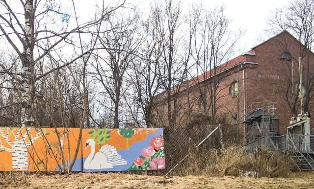 Graffiti Jyväskylän Kankaan alueella