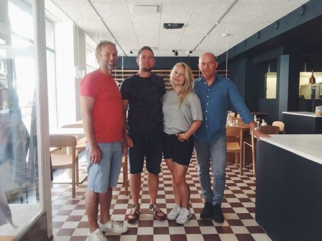 Jukka Pasanen, Mathias Perini, Karolina Hannonen ja Pasi Ryhänen.