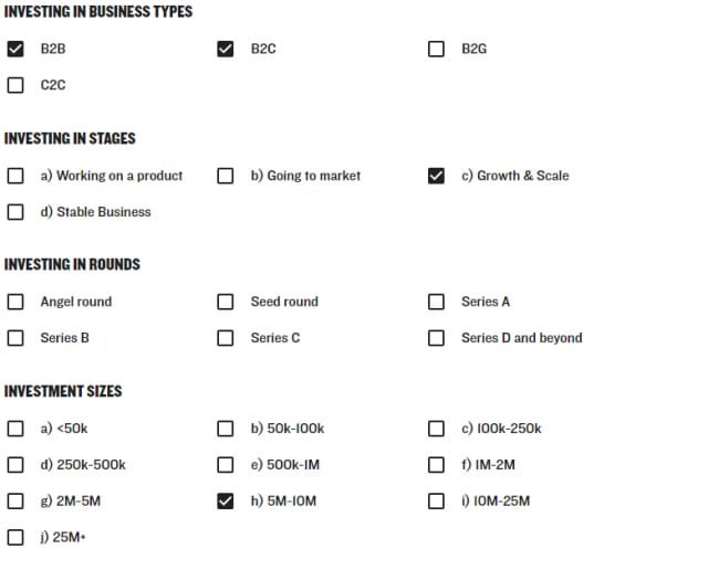 Sijoittajien etsiminen on oikean sijoittajan ja oikean startupin kohtauttamista. Tutki sijoittajan tausta. Tässä omat hakukriteerini EatAndTheCityn sijoituskierrokselle.