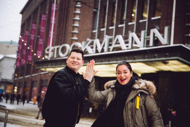 Alex Nieminen ja Viviane Kallio.