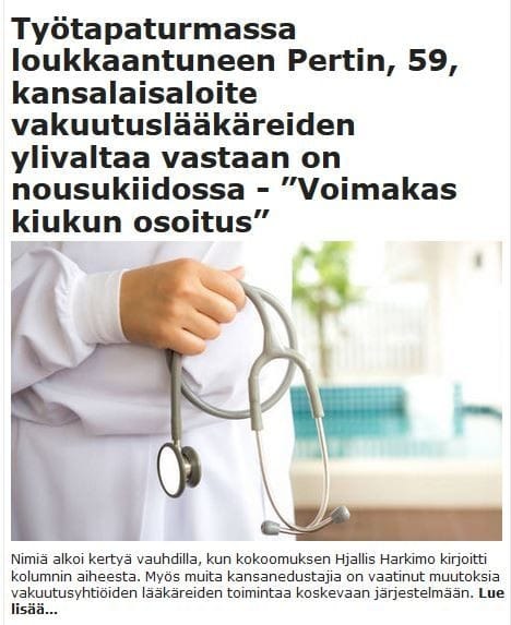 Toivottavasti kuulemme aiheesta paljon lisää.