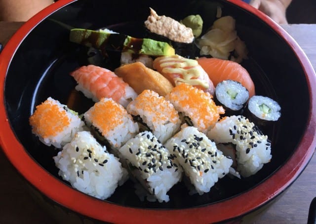Aina on aikaa sushille!