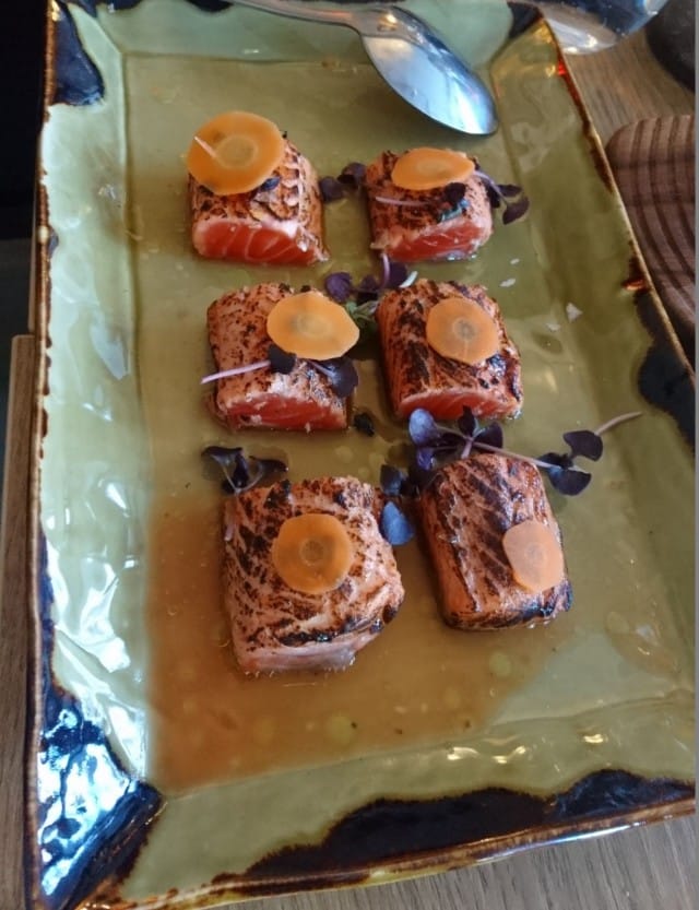 Lohi oli kaikessa yksinkertaisuudessaan yksi illan parhaista!