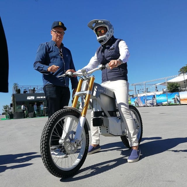 Cake sähkömoottoripyörä on kevyt. Siitä on tulossa katukäyttöön tarkoitettu versio.