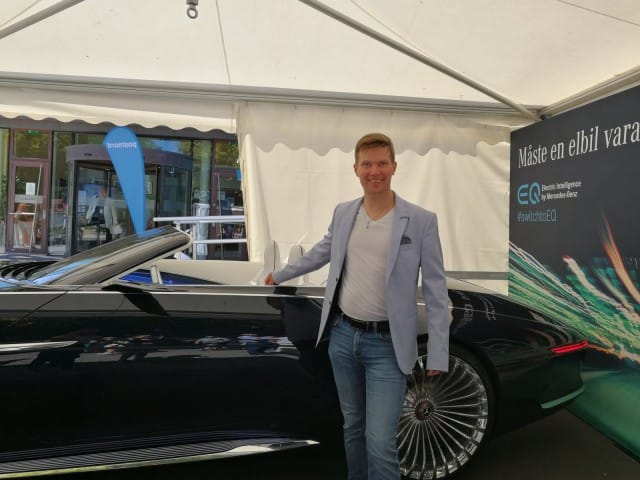 Sähköautoja tulee kaikilta valmistajilta. Tämä Mercedes Benzin Maybach sähköauto vaatii paksumpaa lompakkoa.