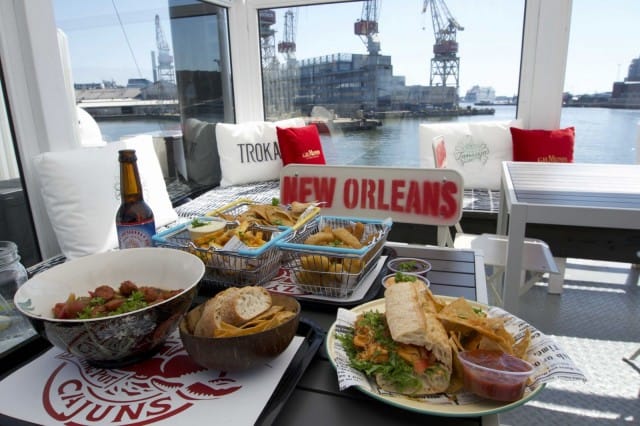 New Orleans näkyy myös ruokalistalla.