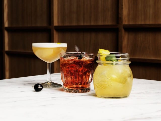 BW-Restaurants on alusta saakka panostanut laadukkaisiin cocktaileihin. Kuvassa Brondan cocktaileja.