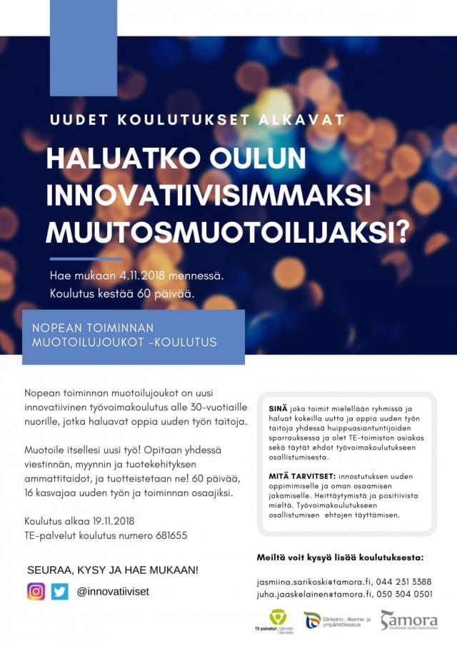 Ryhdy muotoilujoukot osaajaksi