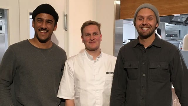 Beerger on viiden ravintola-alan osaajan yhteinen projekti. Kuvassa Aleksanteri "Santtu" Ronkainen (vas.), Markus Savolainen ja Jussi Korkeela.