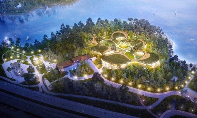 Karhusaaren Lastenmaailma kattaa neljän hehtaarin alueen, sekä sinne rakentuisi yksi uudisrakennus.